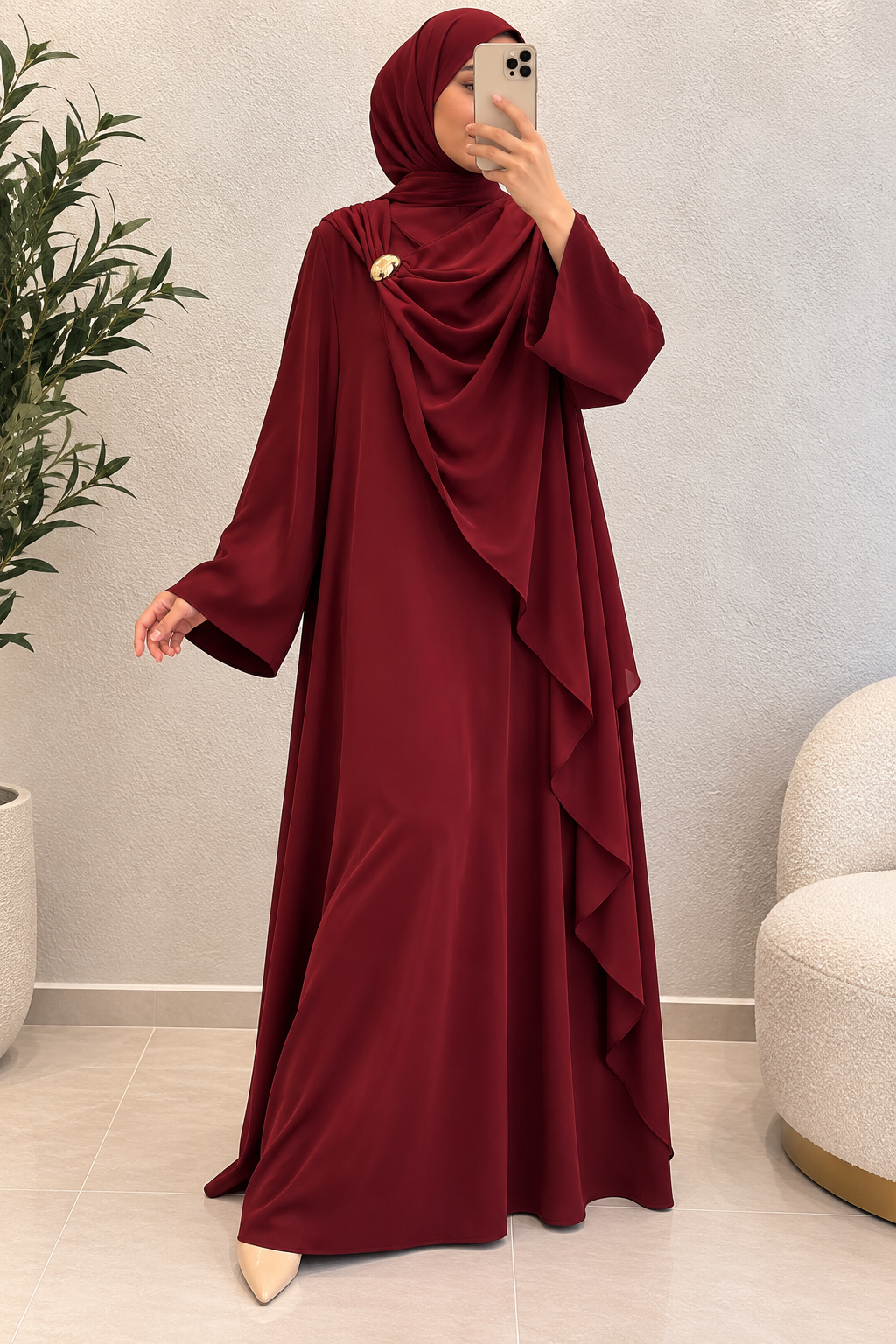 Vestido Elegante para Ocasiones Especiales — Caída Fluida
