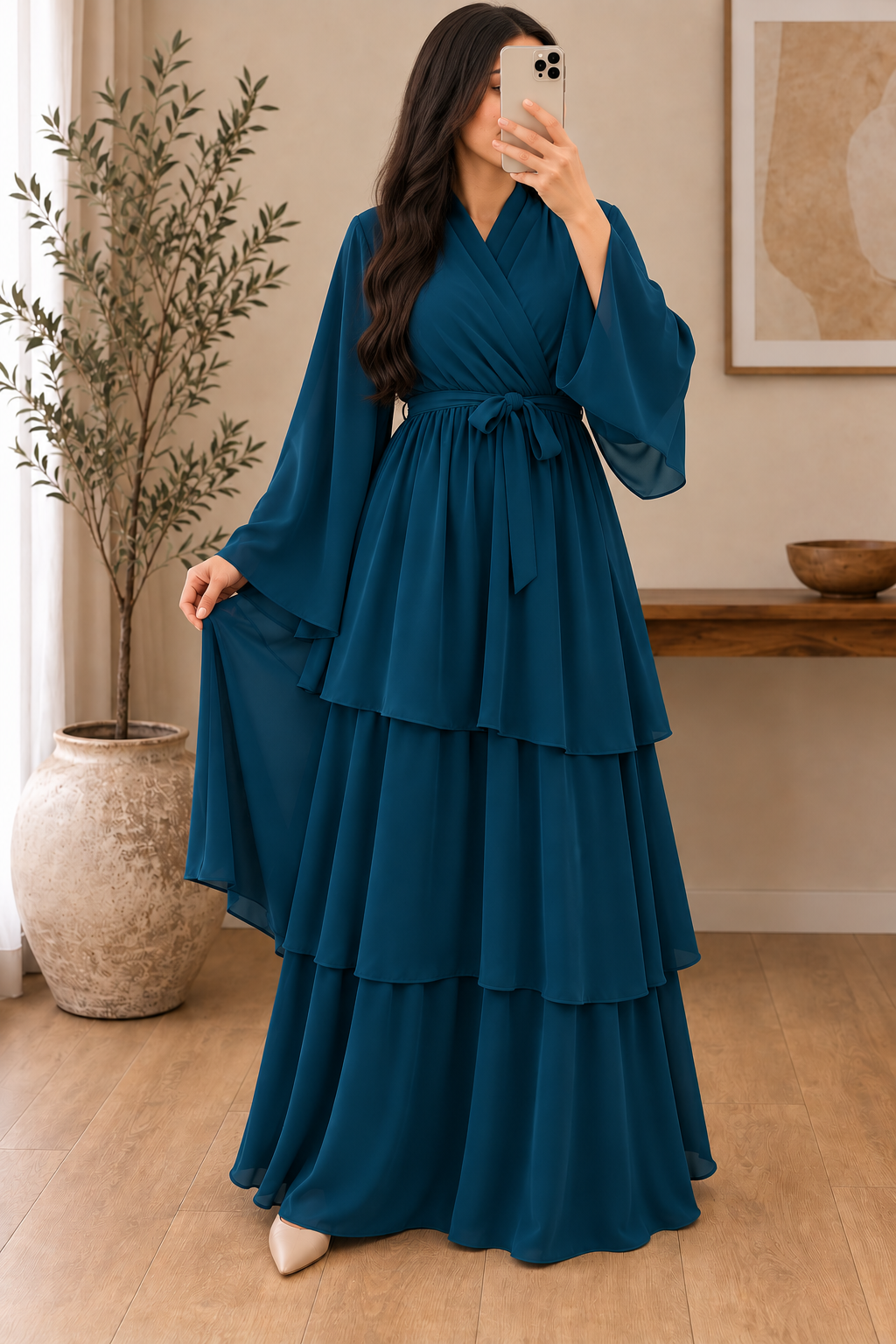 Vestido capas