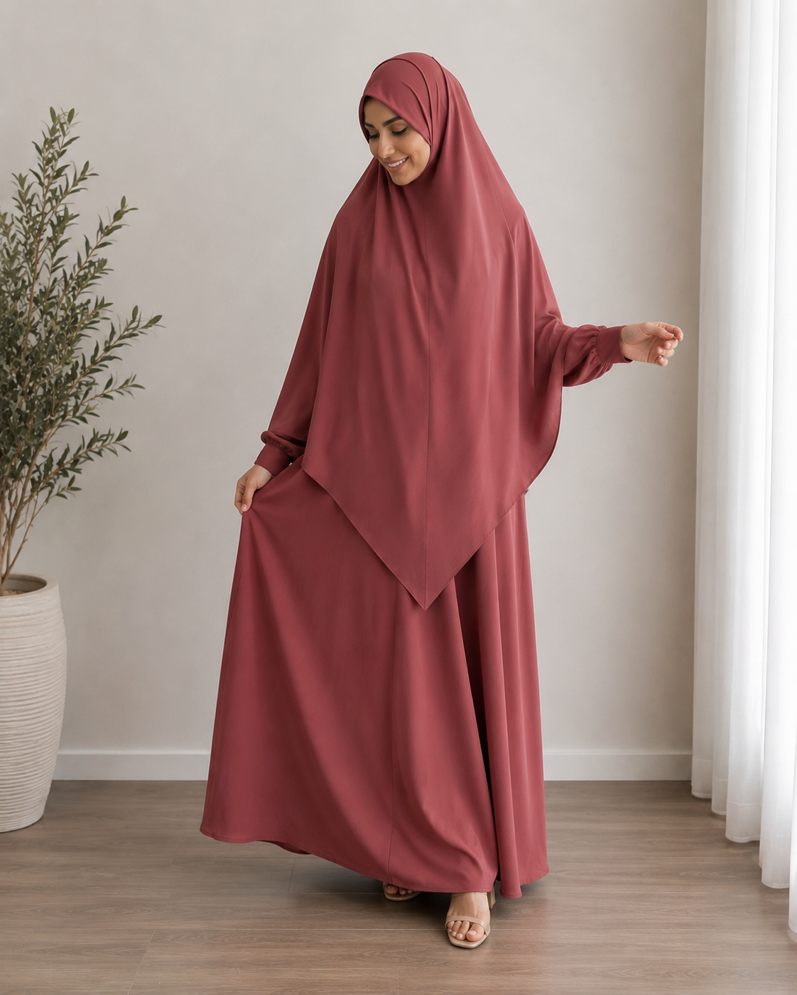 Abaya y Khimar