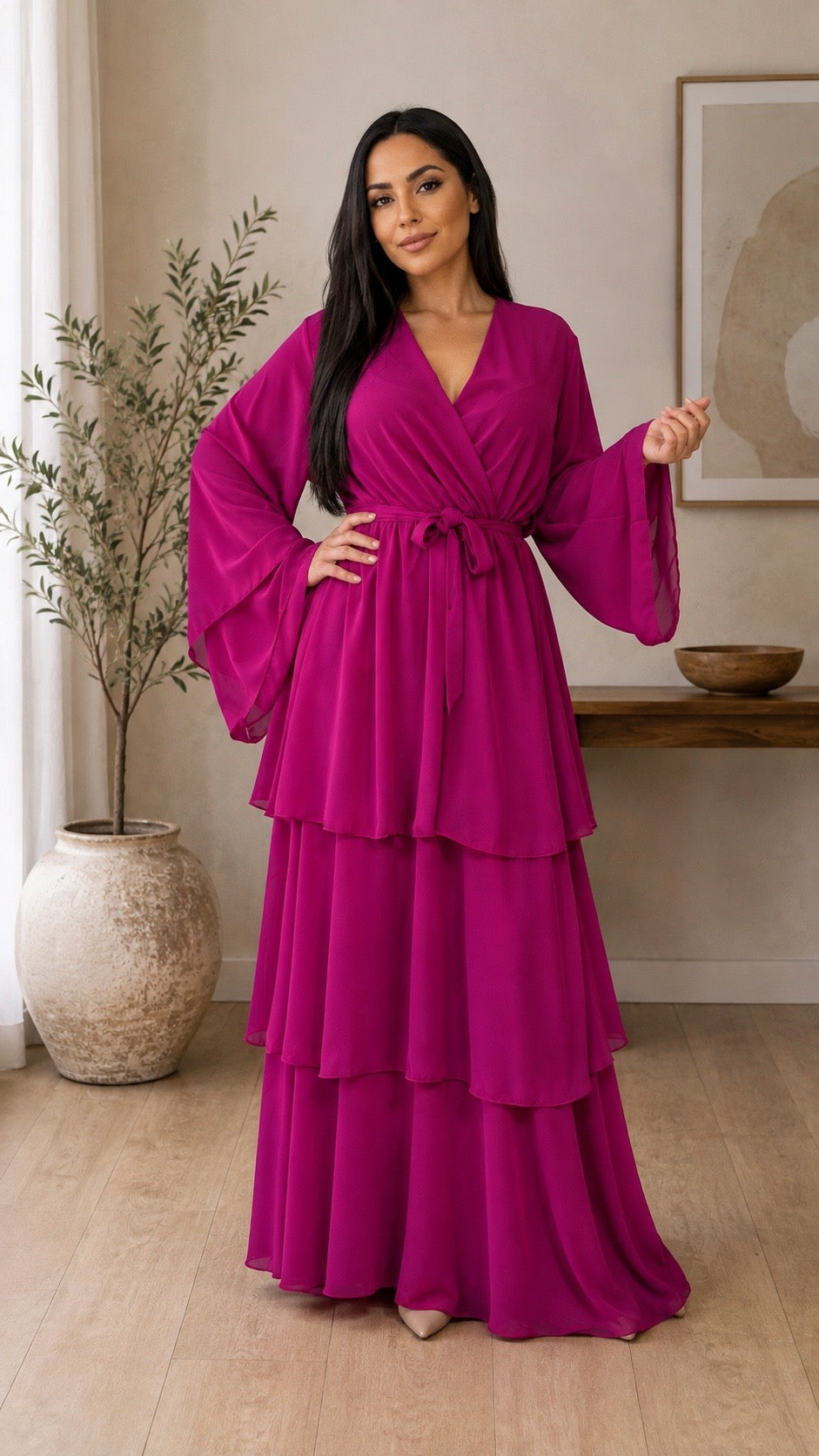 Vestido capas
