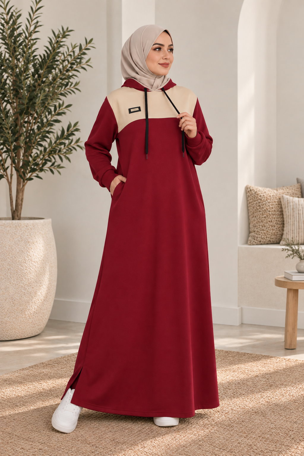 Vestido sudadera