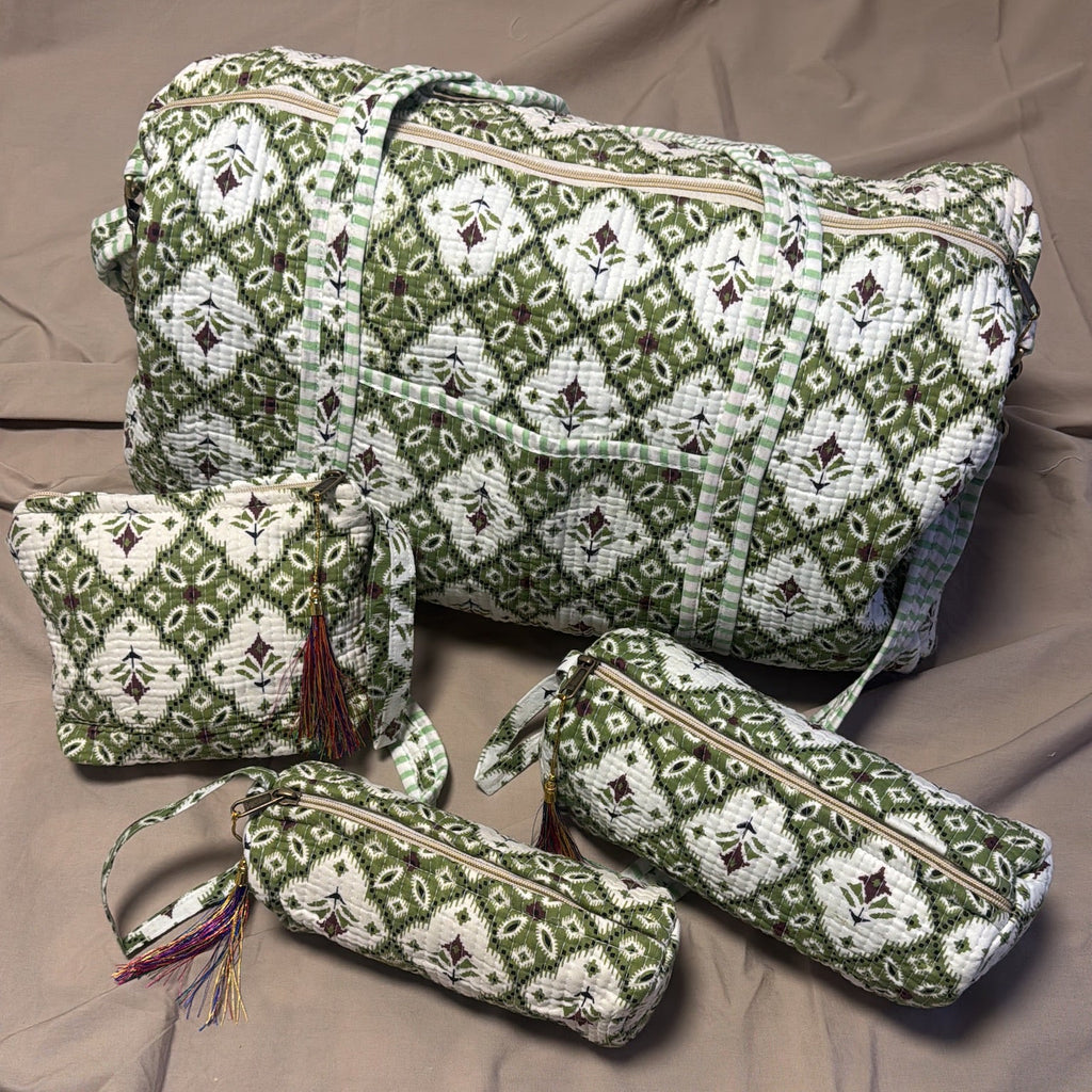 Bolso de viaje + 3 neceseres
