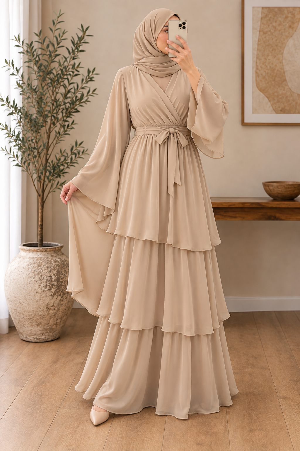 Vestido capas