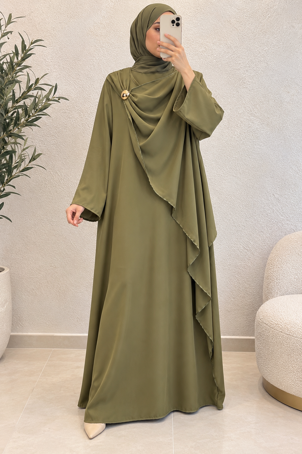 Vestido Elegante para Ocasiones Especiales — Caída Fluida