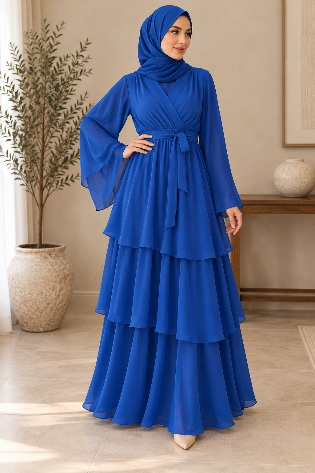 Vestido capas