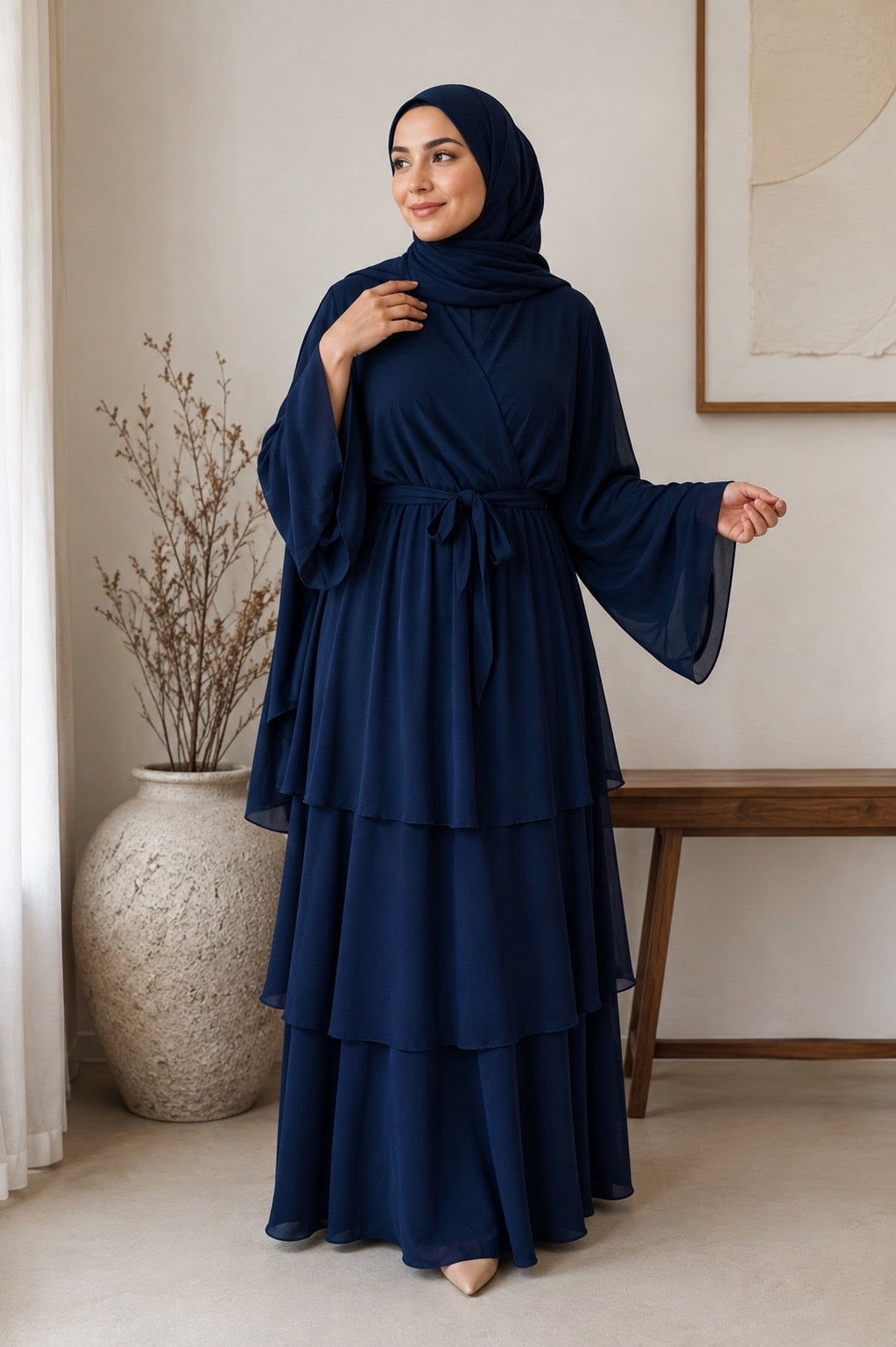 Vestido capas